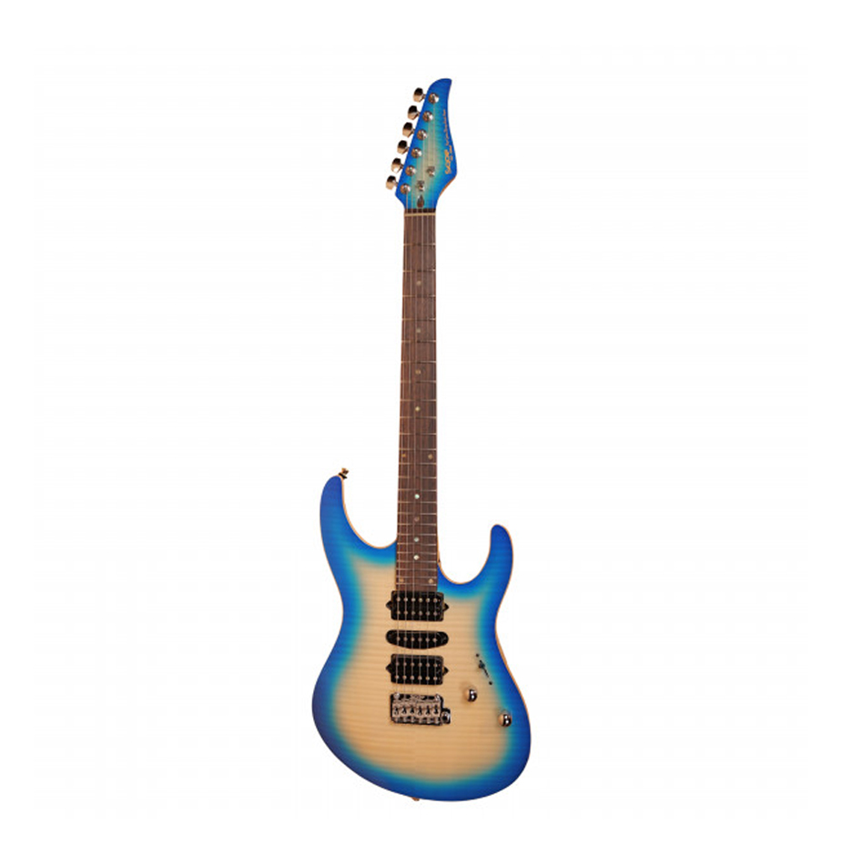 SQOE SEIB998 Ice heart blue — Custom HSH Electric Guitar